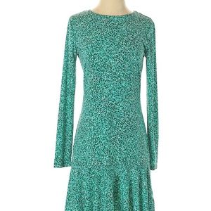 MICHAEL Michael Kors mint watercolor dress, Small